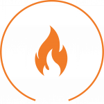 fire circle icon